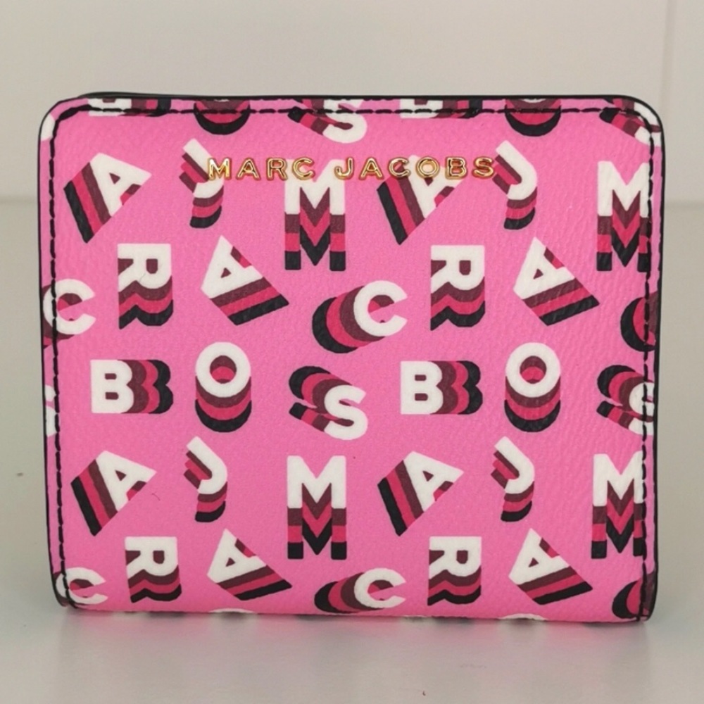 Marc by Marc Jacobs Pink Logo Wallet